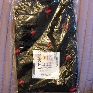 LuLaRoe OS Flamingo leggings